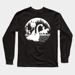 Cryptid Creatures Long Sleeve T-Shirt